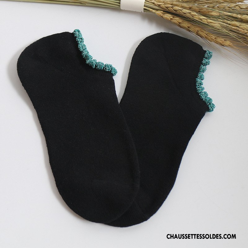 Chaussettes Courtes Femme 100% Coton Nouvelles Arrivées Dame L'automne Chaussette Basse Coupée Printemps Bleu Clair