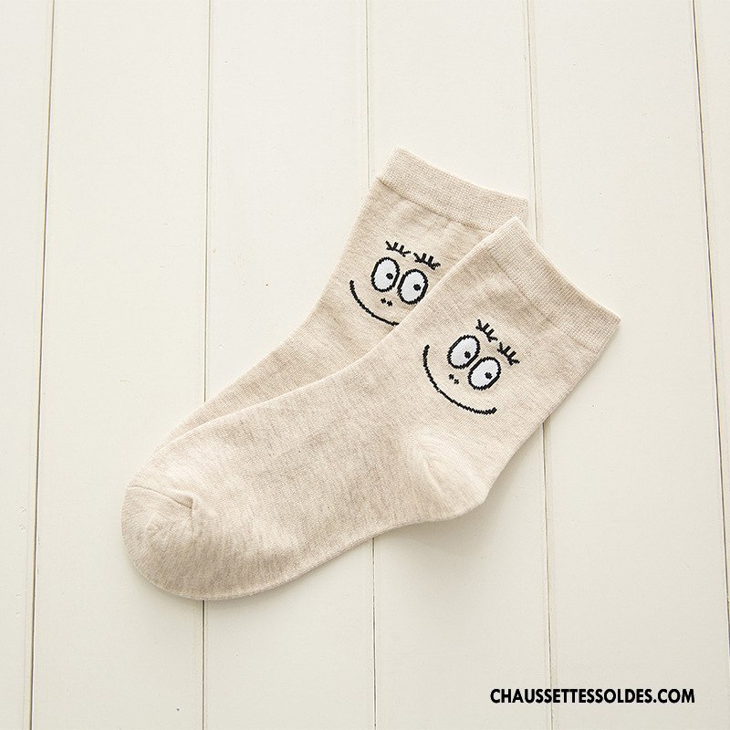 Chaussettes Courtes Femme Art Nouvelles Arrivées Dame 100% Coton Style Chaud Élève