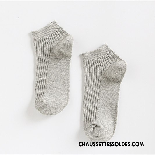 Chaussettes Courtes Femme Dame Tous Les Assortis Art Chaussettes En Coton Rayé Chaussette Courte Couleurs De Bonbons Pure Jaune