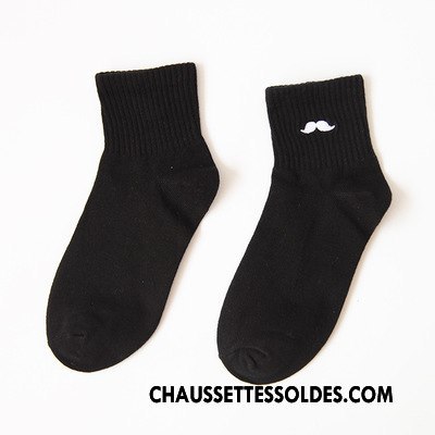 Chaussettes Mi Hautes Femme Le Nouveau Dame Brodé Amour Élève Chaussette Courte Rose Vert