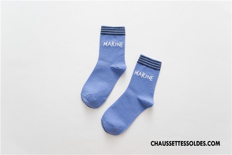 Chaussettes Mi Hautes Femme Milieu Tous Les Assortis Chaussettes En Coton L'automne Hiver Nouvelles Arrivées Rouge