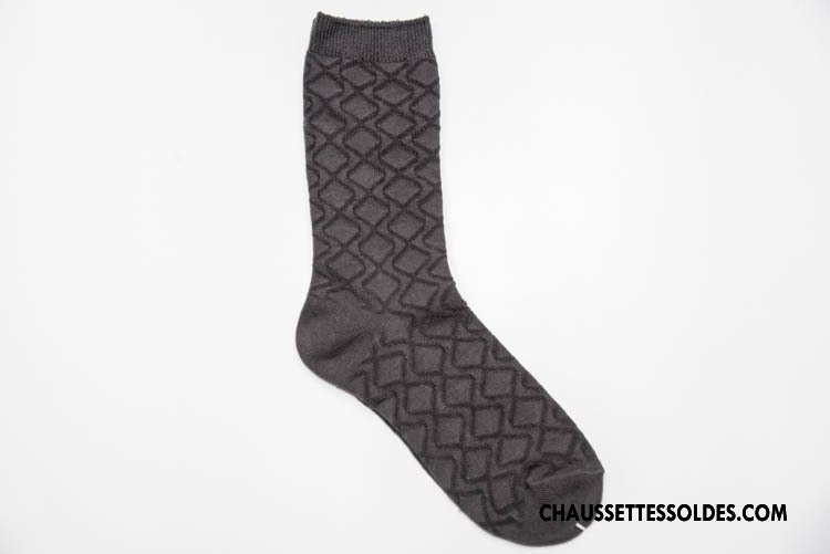 Chaussettes Mi Hautes Femme Style National Nouvelles Arrivées Hiver Dame L'automne Coton Bio Vert Foncé Couleurs De Bonbons